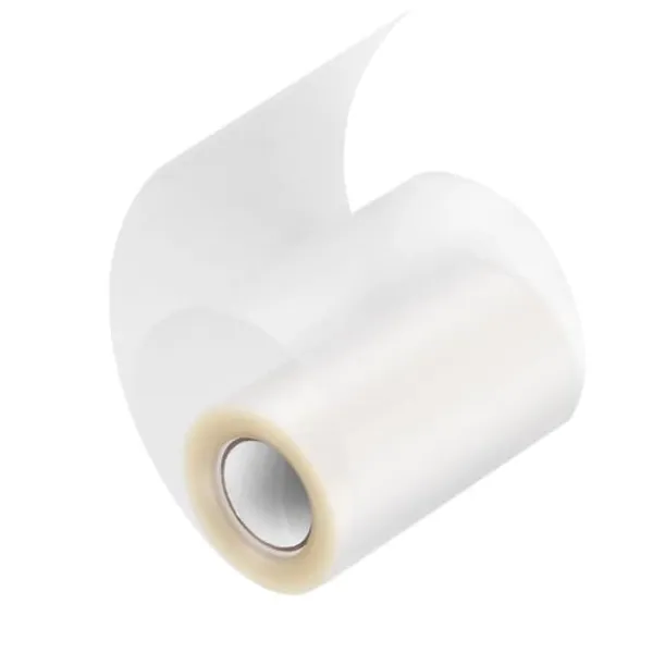 Klar mousse indpakningstape til kagekraveemballage (10mx10cm) Best