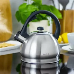 Elkedel>KLAUSBERG KEDEL 1,8L MED FLØJTE KB-7042