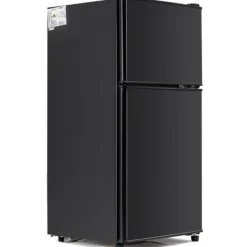 Køle-/fryseskab Kombi, 86,8 cm, 60L køleskab, 22L fryser, 102 kWh/år, Sort, Energiklasse E Best