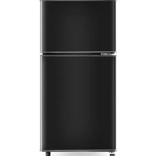 Kombineret Køle- & Fryseskab>Køle-/fryseskab Kombi, 86,8 cm, 60L køleskab, 22L fryser, 102 kWh/år, Sort, Energiklasse E