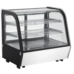 Kølemontre Bageri Display Køleskab 4,2 cu ft/115L, 2-niveau, energibesparende, elegant design til professionelt brug. Online