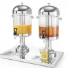 Køler til Juice-dispenser HENDI 2x 8L (16L) - Stål, Dobbelt, med Bakke Online