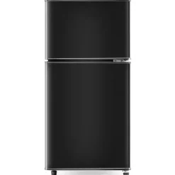 Køler-Fryser Kombination, 60 Liter Kapacitet, Dobbelt Temperaturzoner,EU, Sort