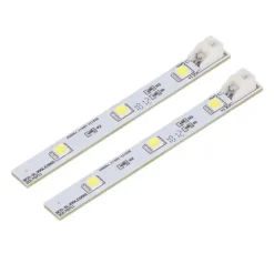 Køleskab LED Lys Strip til Electrolux BCD SL300LED001 - 2 Stk White Eyes Friendly DC12V New