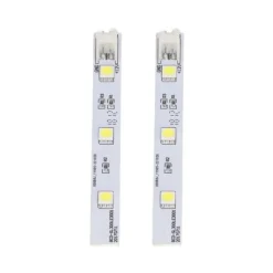 Køleskab LED Lys Strip til Electrolux BCD SL300LED001 - 2 Stk White Eyes Friendly DC12V New