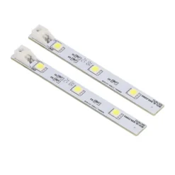 Køleskab LED Lys Strip til Electrolux BCD SL300LED001 - 2 Stk White Eyes Friendly DC12V New