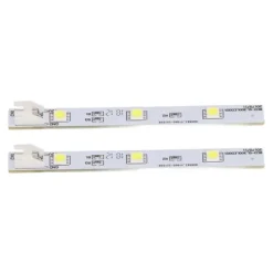 Køleskab LED Lys Strip til Electrolux BCD SL300LED001 - 2 Stk White Eyes Friendly DC12V New