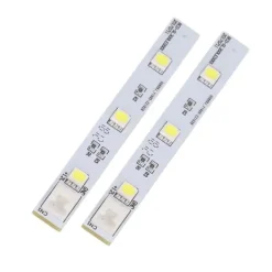 Køleskab LED Lys Strip til Electrolux BCD SL300LED001 - 2 Stk White Eyes Friendly DC12V New
