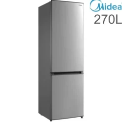Køleskab med fryser Midea 270L Steel MDRB380FGE02A