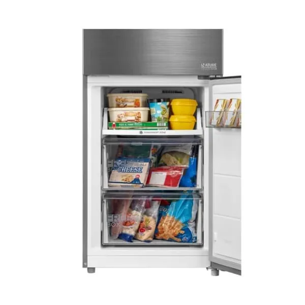 Kombineret Køle- & Fryseskab>Køleskab med fryser Midea 338L Steel MERB345MGC02