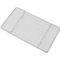 Kølestativ til bagning Rustfrit ståltråd Kogestativ Højtemperaturbestandig ovn Sikker til madlavning Stegning Grillning Rektangel 19,2 cm Sale