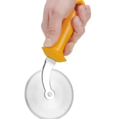 Pizzaskærere>Knivhjul til udskæring af pizza, diameter 97 x 240 mm - orange