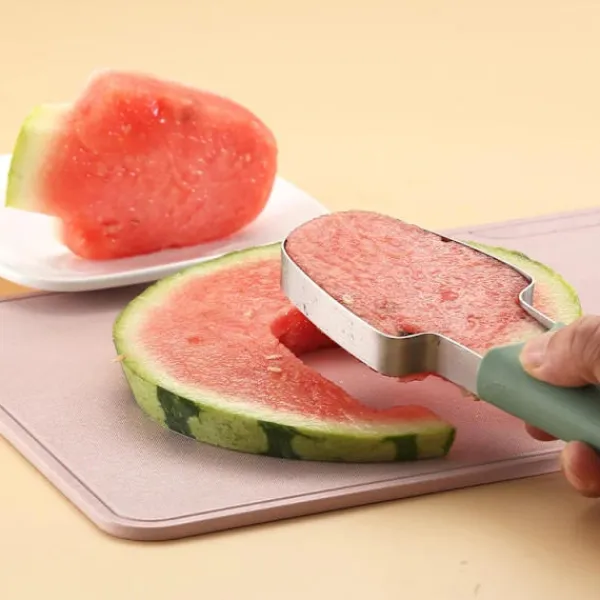 KNIVSKÆRER SKÆREVÆRKTØJ TIL SKÆRING AF VANDMELONFRUGT Sæt med 3 Online