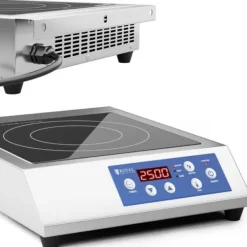 Kogeplader>Komfur, justerbar induktionskogeplade, 1 kogezone, dia. 28 cm LED 3500 W