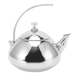 Komfur te-kedel i rustfrit stål med aftagelig infuser - 1,5 l kapacitet, professionelt design til hjemmekøkken Discount