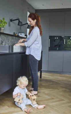 HomeSafety Komfurvæg SafetyStoveguard Jasmine XL 57-93 cm New