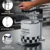 Dåseåbnere>Kommerciel dåseåbner 50 cm rustfrit stål Stor manuel dåseåbner Professionel køkken Catering Restaurant Bordklemme Justerbar bænkskruer