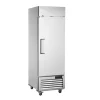 Kommerciel fryser 20,12 Cu.ft, opretstående enkeltdør, automatisk afrimning, rustfrit stål, Reach-in fryser med 3 hylder Outlet