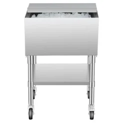 Kommerciel Isbeholder 61,6 L, Iskiste på hjul, Med Bundopbevaringsbakke Outlet