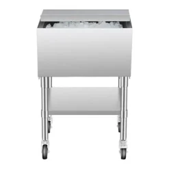 Kommerciel Isbeholder 61,6 L, Iskiste på hjul, Med Bundopbevaringsbakke Outlet