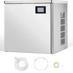 Kommerciel ismaskine, 400 lbs/dag model, selvrensende, høj effektivitet, kun hovedenhed Outlet