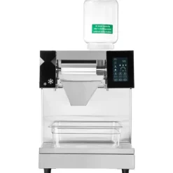 Kommerciel snefnug-ismaskine 573 lbs/24h, rustfrit stål, effektiv isproduktion, ideel til caféer og restauranter. Best
