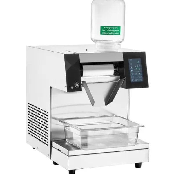 Kommerciel snefnug-ismaskine 573 lbs/24h, rustfrit stål, effektiv isproduktion, ideel til caféer og restauranter. Best