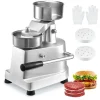Pressere>Kommercielle burgerfrikadeller, 100 mm/4 tommer oksekød, robust rustfrit stål burgerpresser, køkkenformningsprocessor med 1000 stk.
