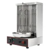 Grill-Ovne & Ovn Med Roterende Stegespyd>Kommersiel Elektrisk BBQ Ovn, 3000W Effekt, Automatisk Drejende Grill,Sølv