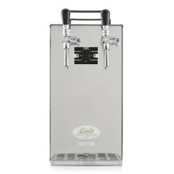 Komplet sæt - fadølsanlæg - kontakt 40 2 linjer tør køler, spil køler 50 liter/h, KEG:Typ G, KEG 2:Type D Online