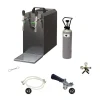 Ølhaner>Komplet sæt - fadølsanlæg - Stream 50 2 linjer tør køler, spil køler 50 liter/h, KEG:Type M, KEG 2:KeyKeg