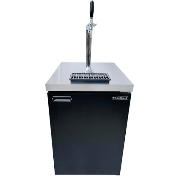 Komplet sæt - ølkøleskab op til 50L tønder (ølstang) - inkl. Elegant søjle og kompensator hane, KEG:NC adapter Best