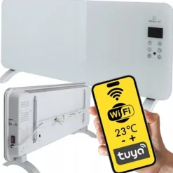 Radiatorer>Konvektorvarmer PORTO WiFi 2000W Hvid