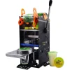 Kopforsegler, Manuel Betjening, Forsegler Plastik- og Papirkopper, Sort, EU-stik, 220V New