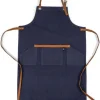 Kosta Linen Weaving Mill-forklæde, marineblå Online