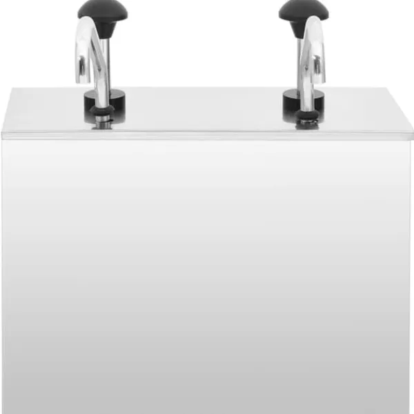 Saucekander>Krydderibeholdere - Living saucedispenser 2 x 3,5 l rustfrit stål