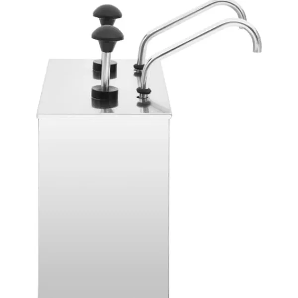 Saucekander>Krydderibeholdere - Living saucedispenser 2 x 3,5 l rustfrit stål