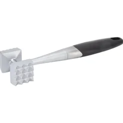 Köttmörning Dubbelsidig zinklegering Ergonomiskt gummihandtag Balanserad design Köttklubba för biff kycklingfisk Outlet