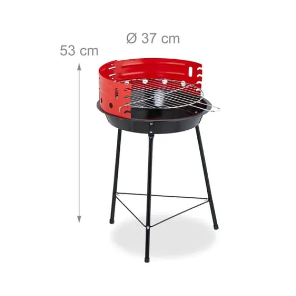 Griller>Kulgrill, 53x37 cm, Sort, Kodustaar