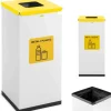 Kurvebeholder til sortering af affaldssorteringsaffald 60 l - metalplast Discount