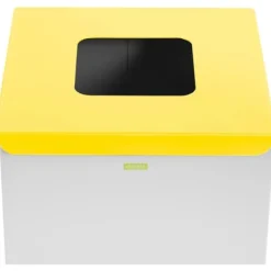 Kurvebeholder til sortering af affaldssorteringsaffald 60 l - metalplast Discount