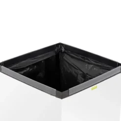Kurvebeholder til sortering af affaldssorteringsaffald 60 l - metalplast Discount