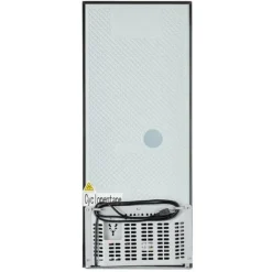 106L minikøleskab, 60L køleskab + 46L fryser, 7 temperaturer, sølvdør, LED-lys, justerbare hylder, 166 kWh/år Hot