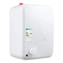 8L Vandvarmer - Elektrisk - 1500 W - 220–240 V - 30–65°C - Hurtig opvarmning 15 min - IPX4 - Væg/gulv/under vask - Hvid Clearance