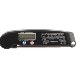 LCD digitalt madlavningstermometer med foldbar sonde køkken madlavning grill grill temperaturmåler Outlet