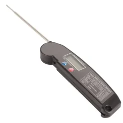 LCD digitalt madlavningstermometer med foldbar sonde køkken madlavning grill grill temperaturmåler Outlet