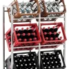 Vinflaskeholdere>Lennert 6-pak drikkevarekassestativ 31 x 91 x 112 cm 1