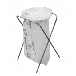 Låg til rammen af ​​affaldssækstativet 120 l. Hvid Clearance