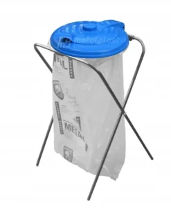Låg til rammen af ​​affaldssækstativet 120 l. Blå Sale