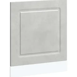 Opvaskemaskiner>Låge til opvaskemaskine - Betongrå frontpanel | Størrelse: 60x1,5x67 cm